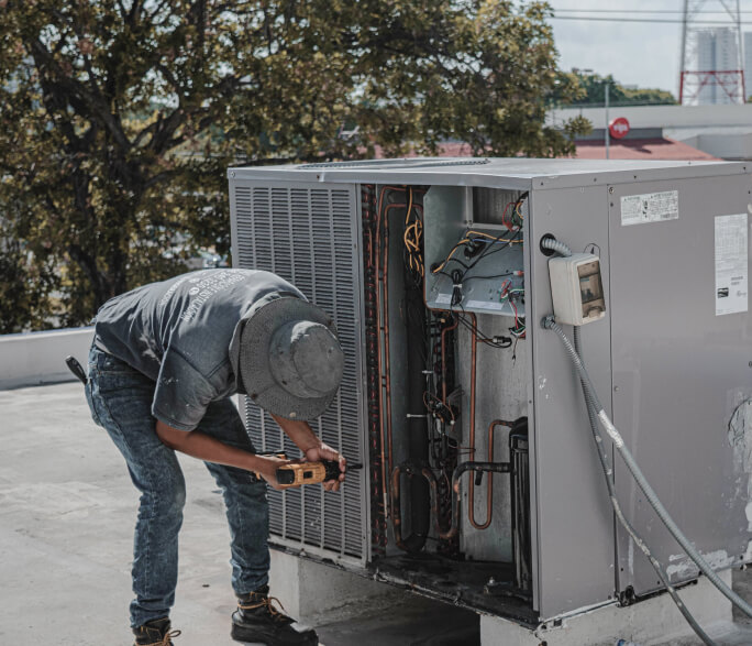 Installation de panneaux solaires